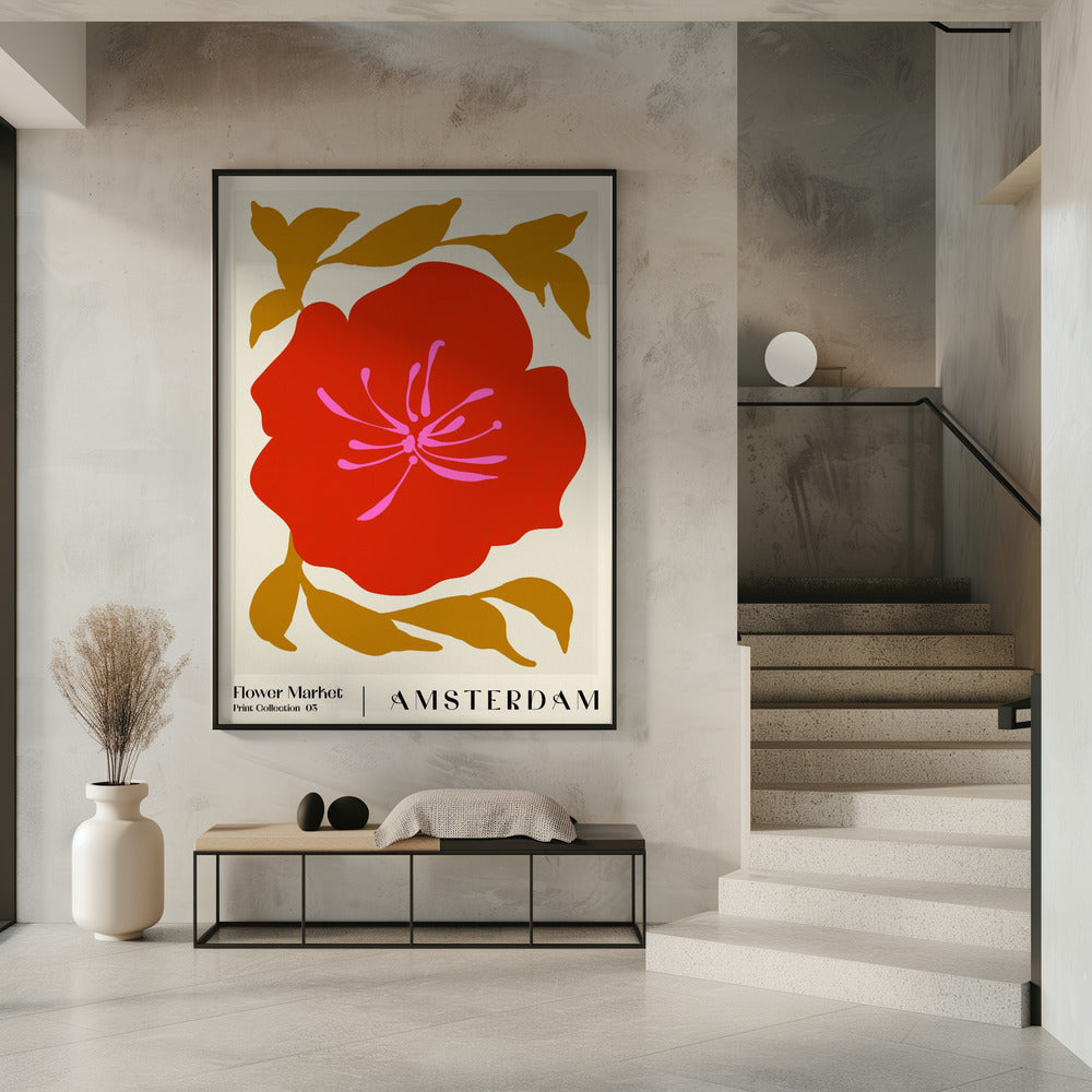 Flower Market. Amsterdam | Poster