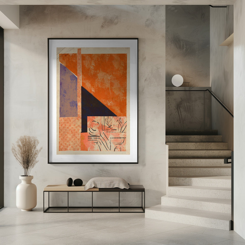 Geometrische tinten | Poster
