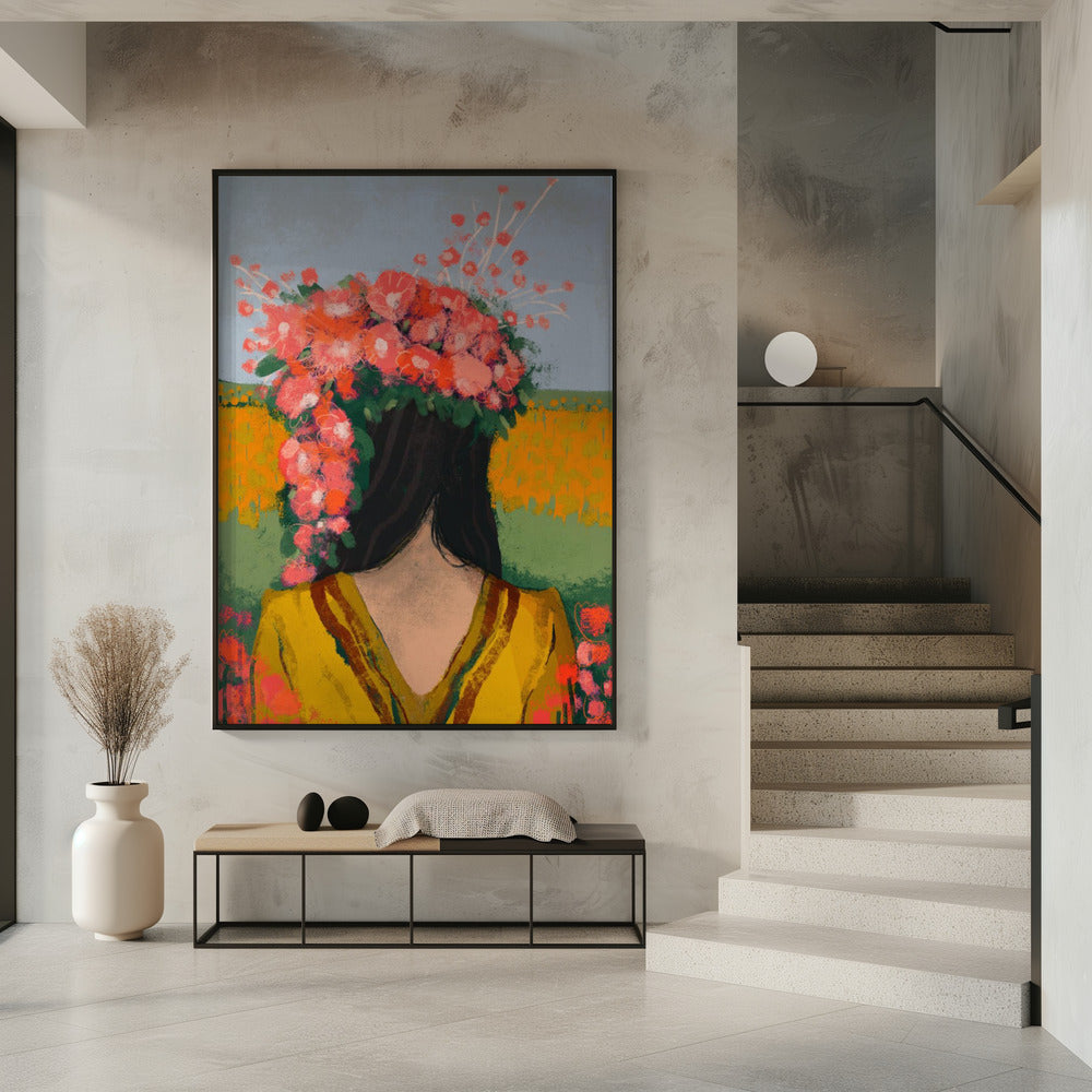 Bloemenmijmering | Poster