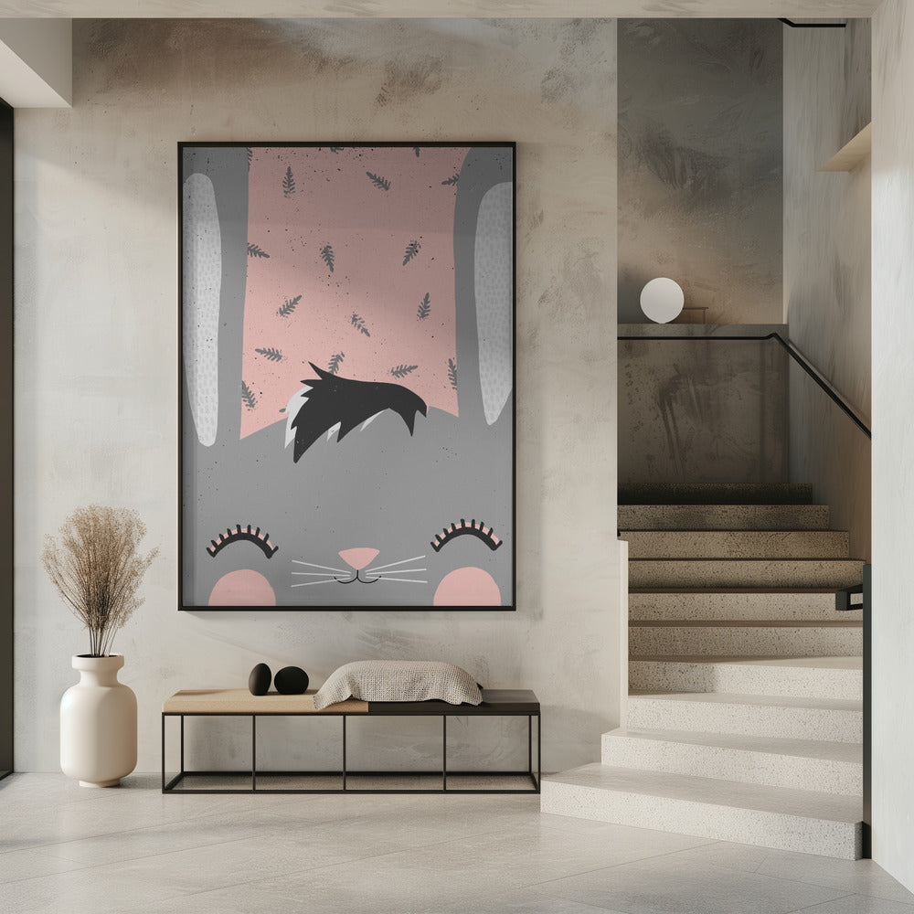 Speelse Bunny Bliss | Poster