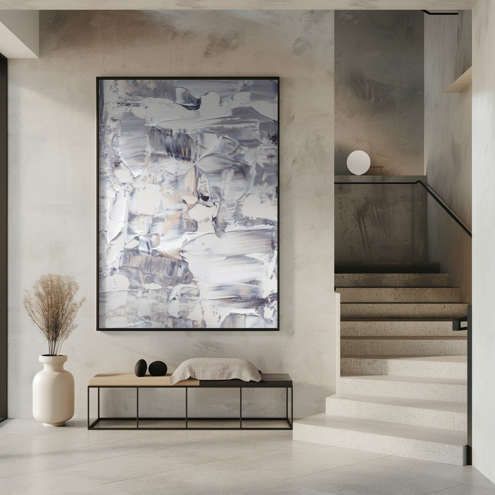 Gestructureerd canvas met impasto-stijl | Poster