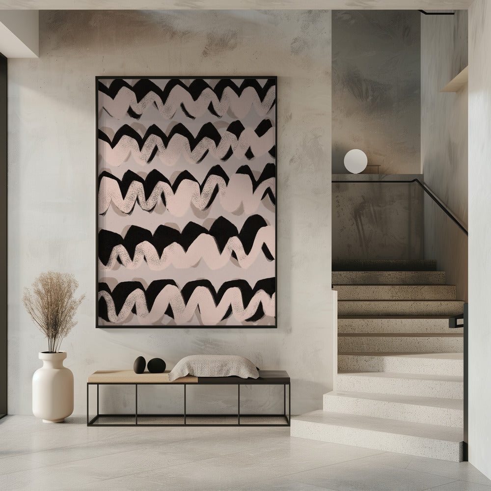 Zigzag Tapestry | Poster