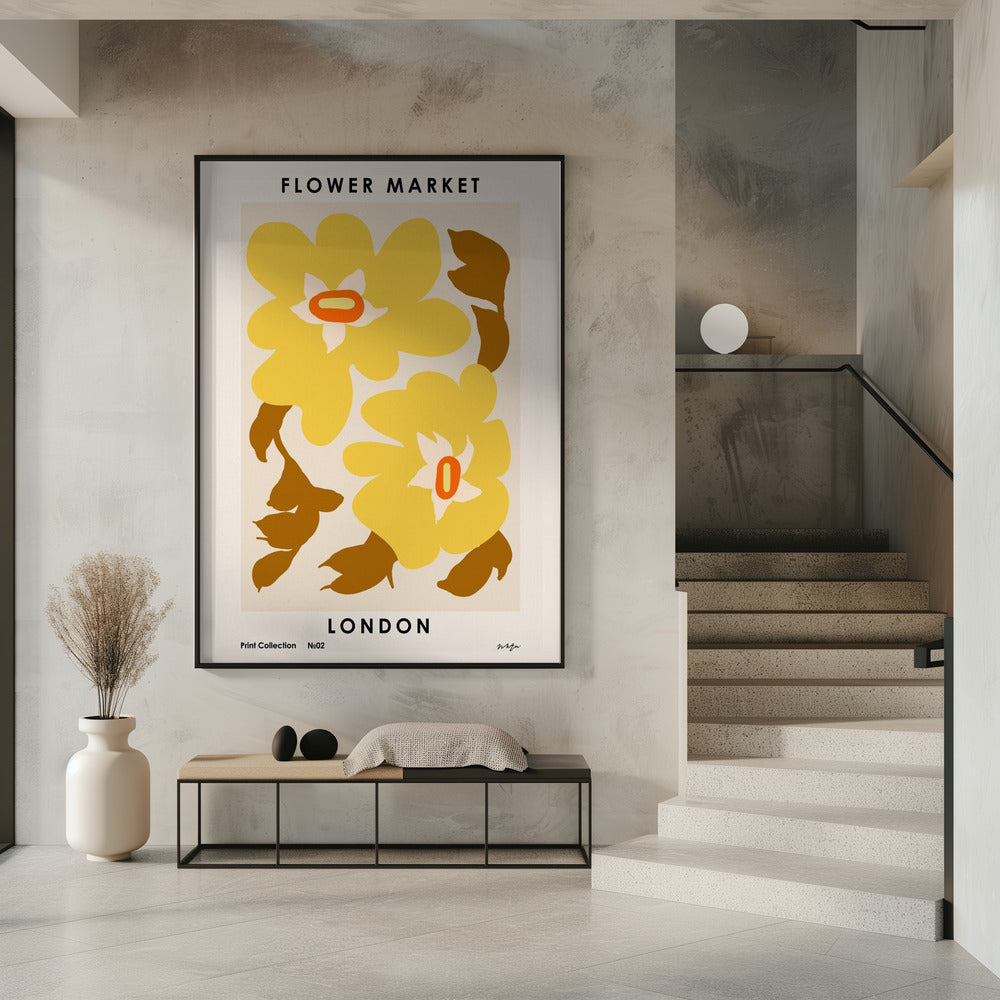 Flower Market. London | Poster
