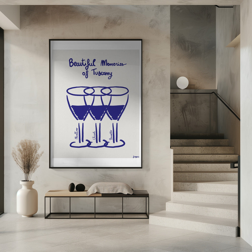 Il vino | Poster