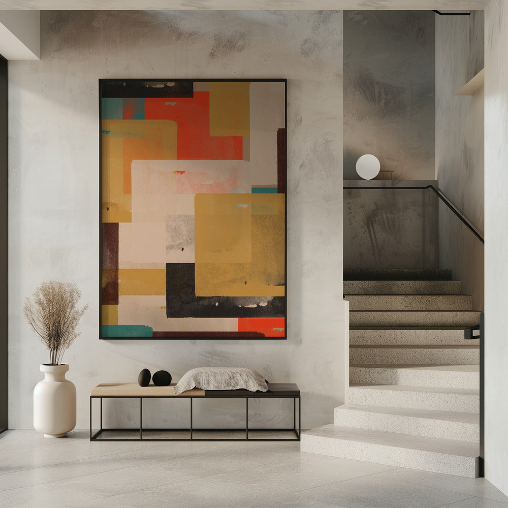 Layered Vibrance | Poster
