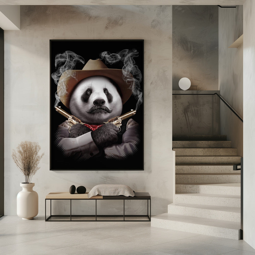 panda kruisgeweer | Poster