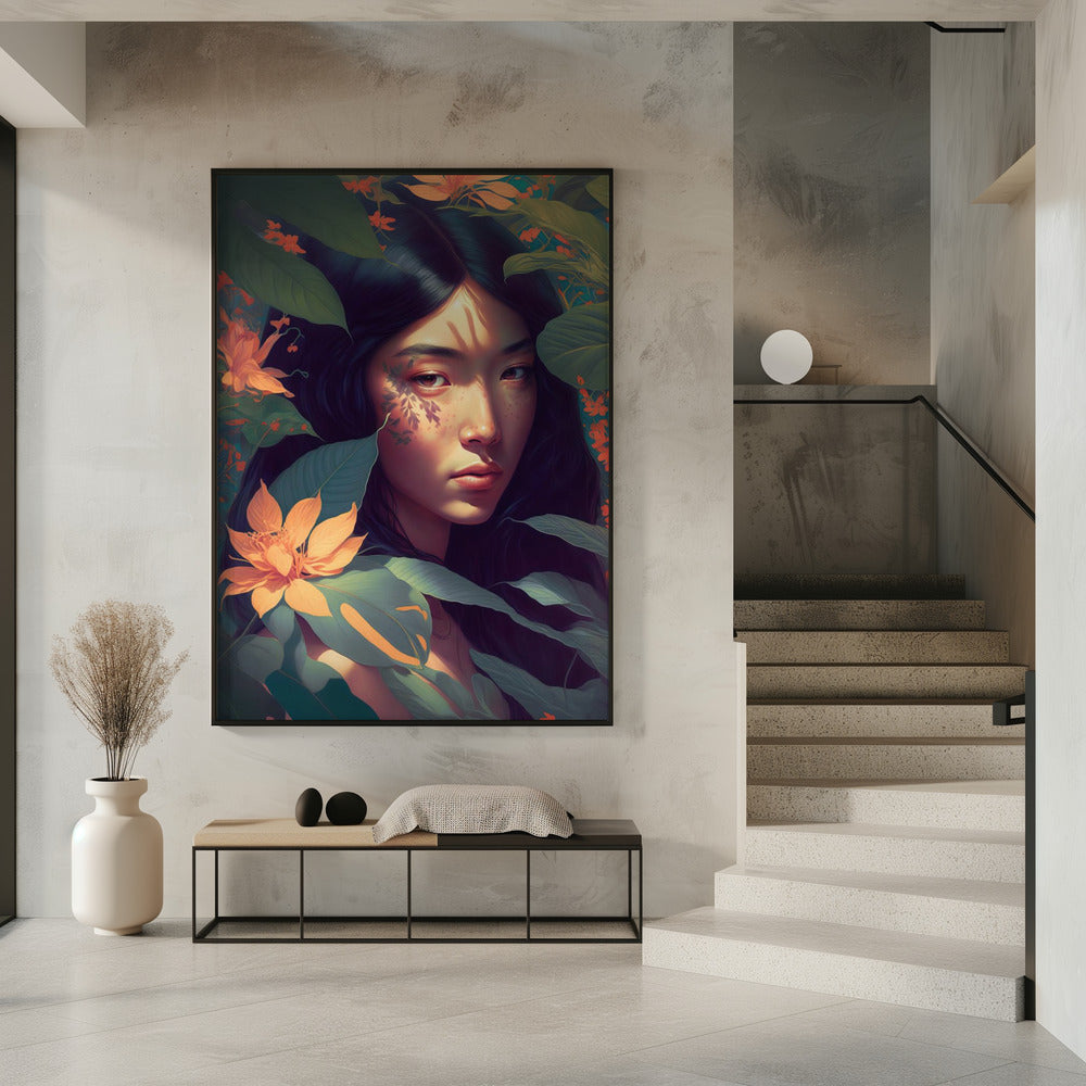 De sluier van de natuur | Poster