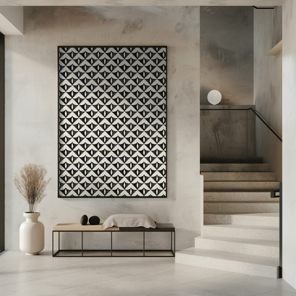 Monochrome Waves | Poster