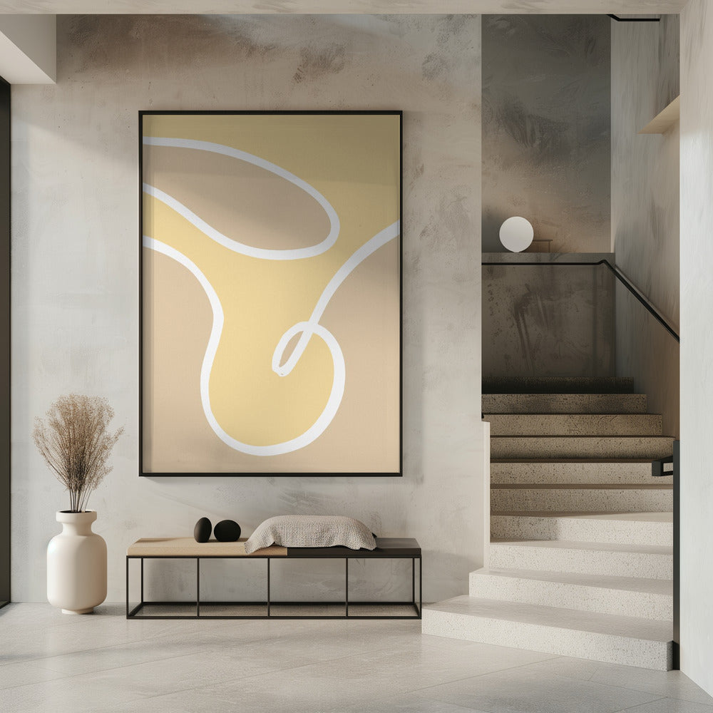Vorm 14 Geel | Poster