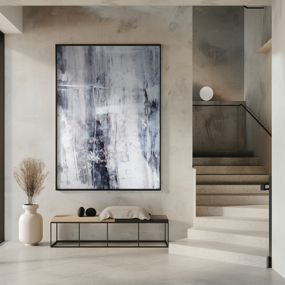 Brushstrokes In Muted Tones | Poster