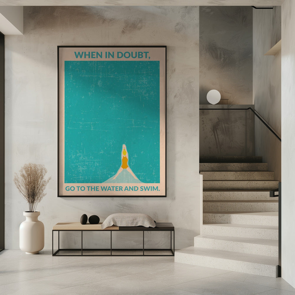 Open Water (blond) | Poster