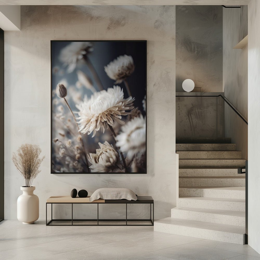 Bloemblaadjes in Fluister | Poster