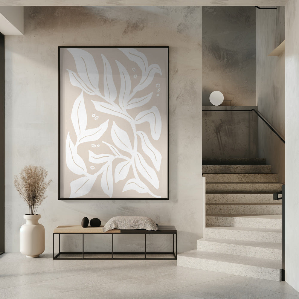 Abstracte planten | Poster