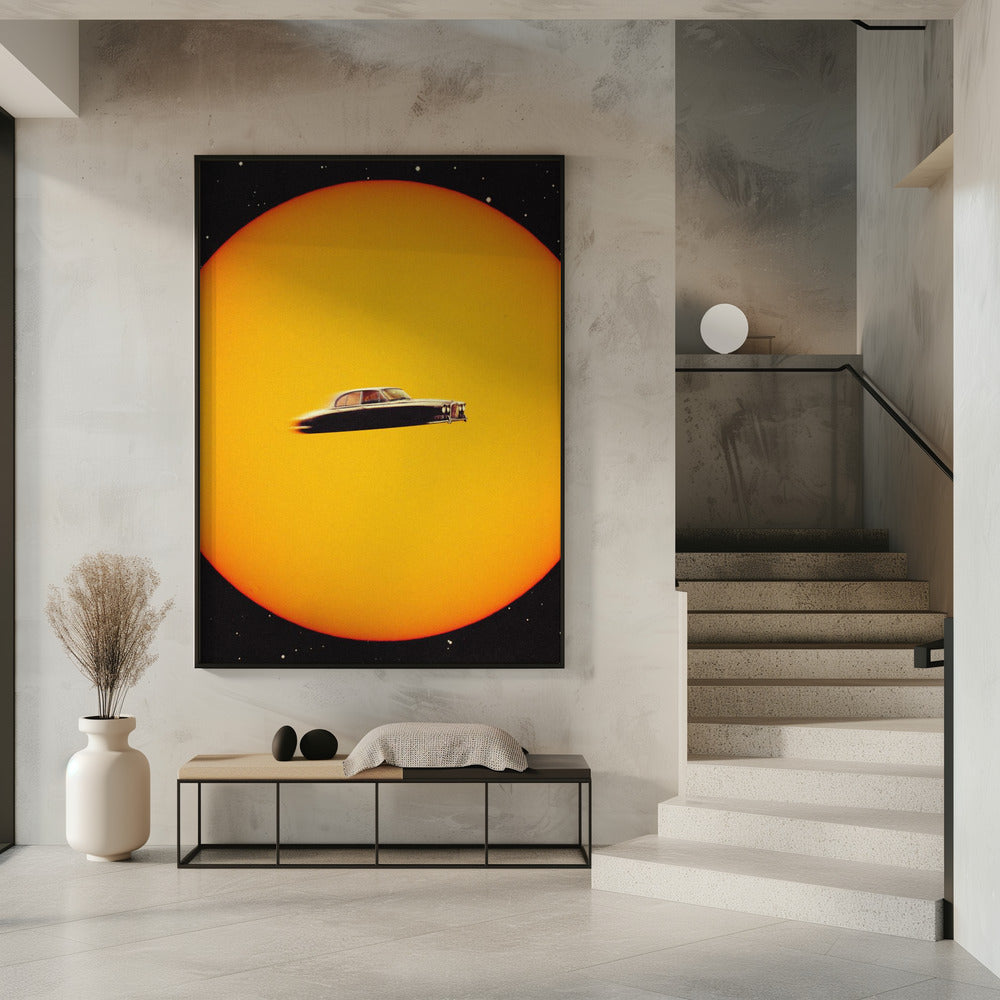 Ruimteachtervolging | Poster