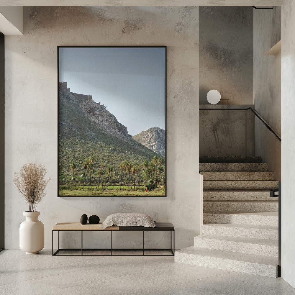 Majestueuze heuvelvesting | Poster