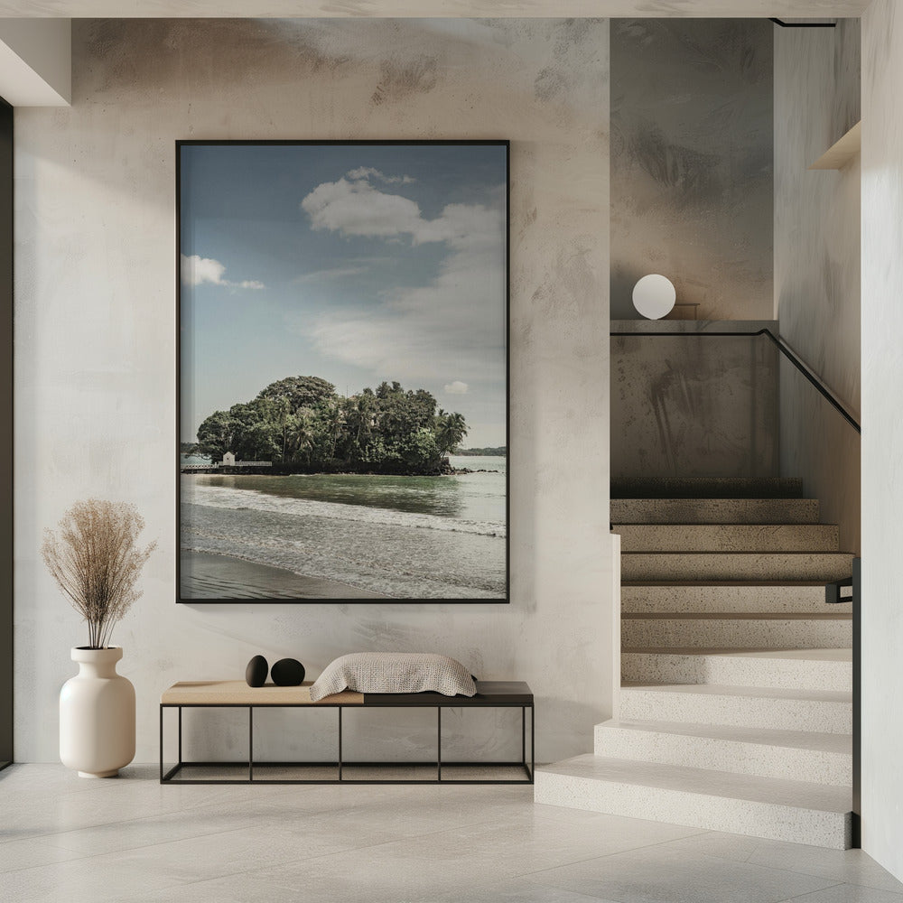 Serene Island landschap | Poster
