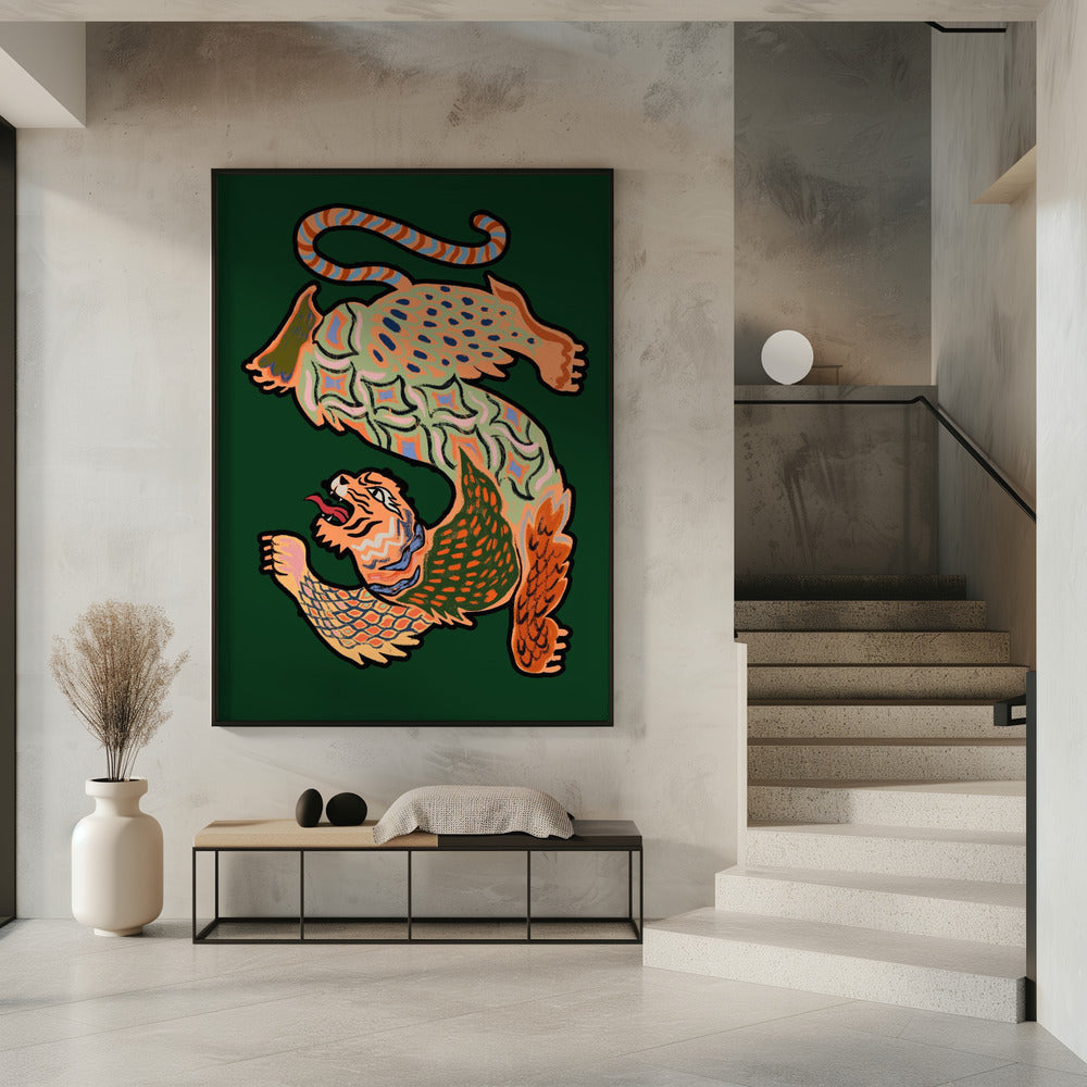 Asiantiger Green | Poster