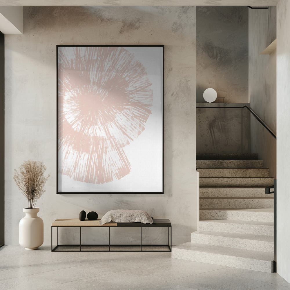 Stralende spiraaluitbarsting | Poster
