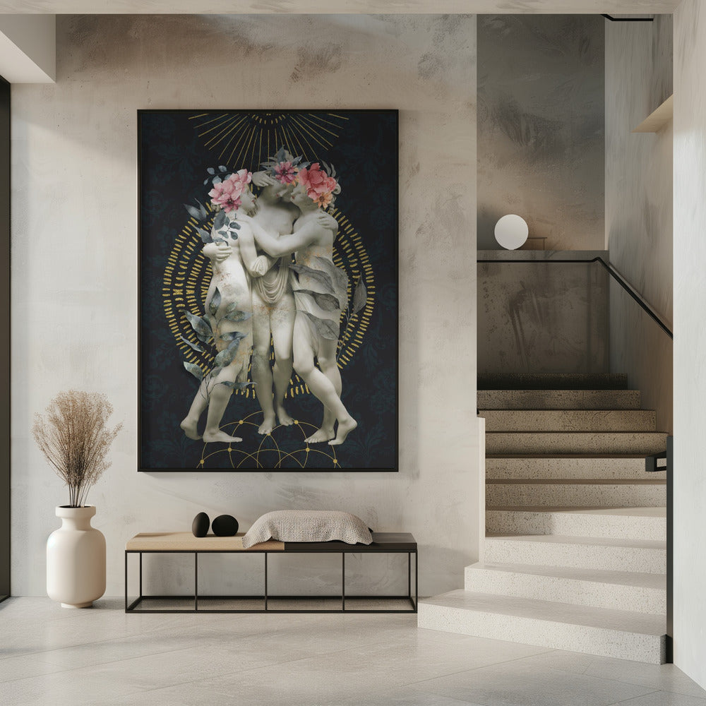 Eerbetoon aan de delicate kracht van vrouwen IV | Poster