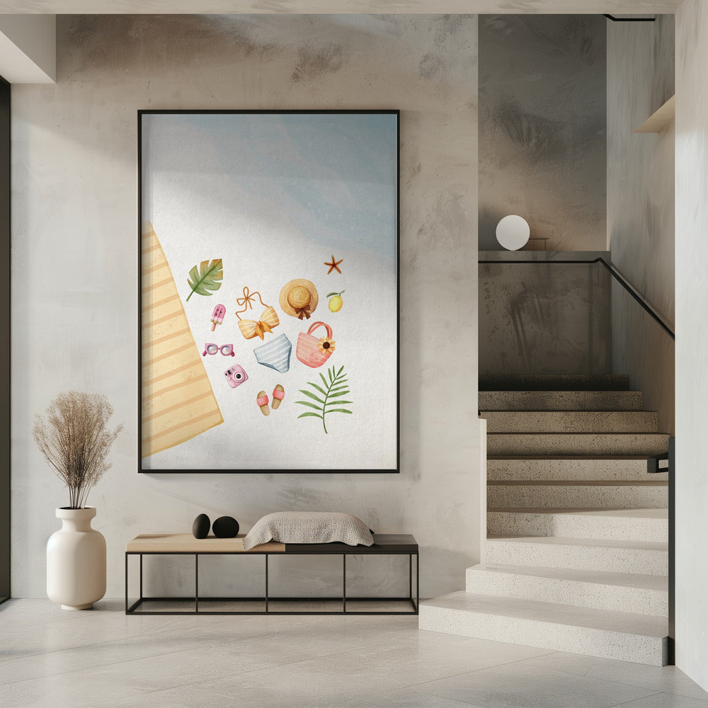 Coole zomerbadkleding | Poster