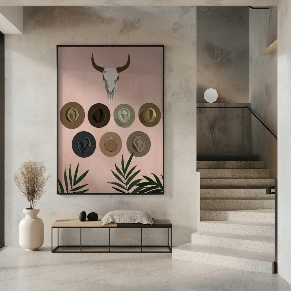 Westerse elegantie | Poster