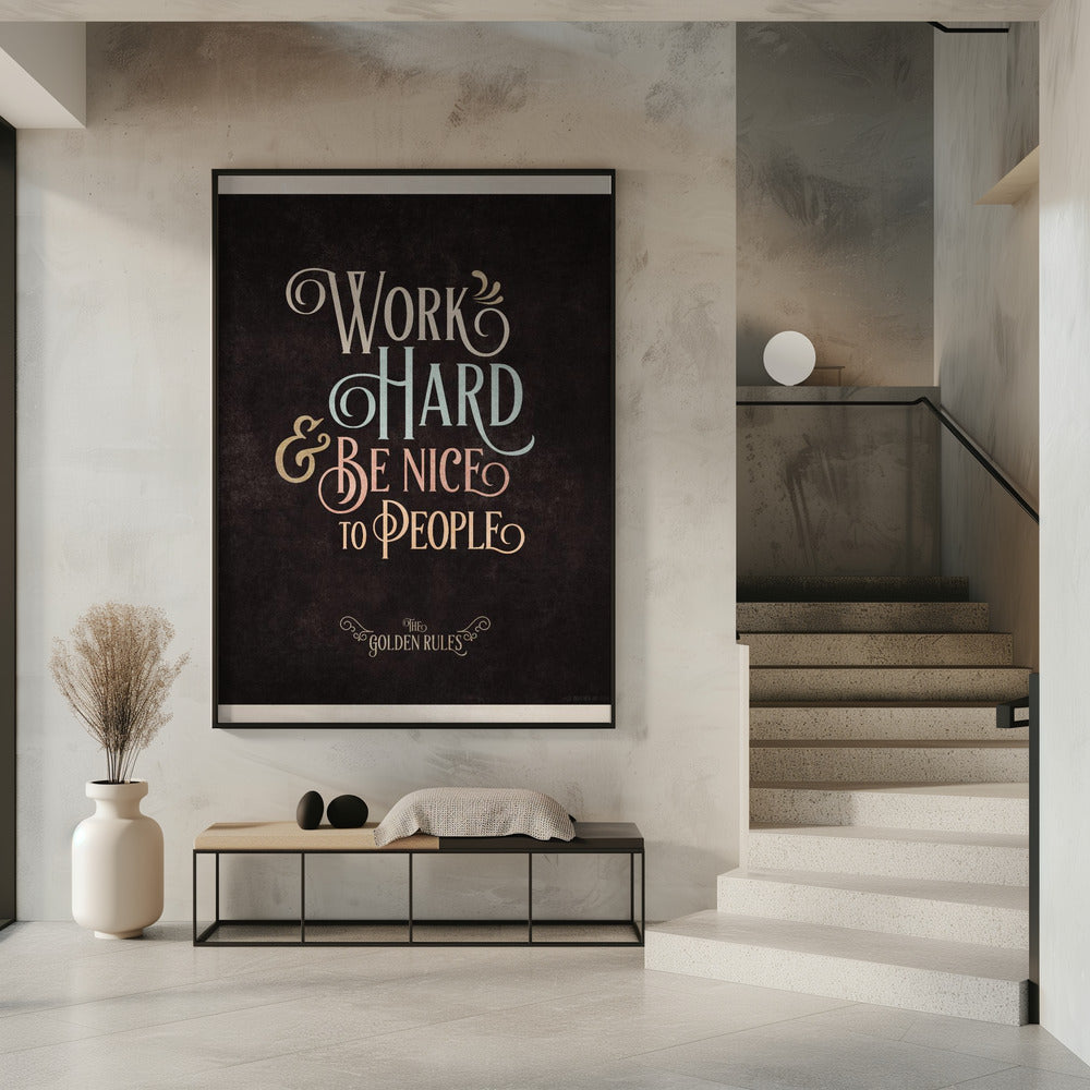 Golden Life Rules | Poster