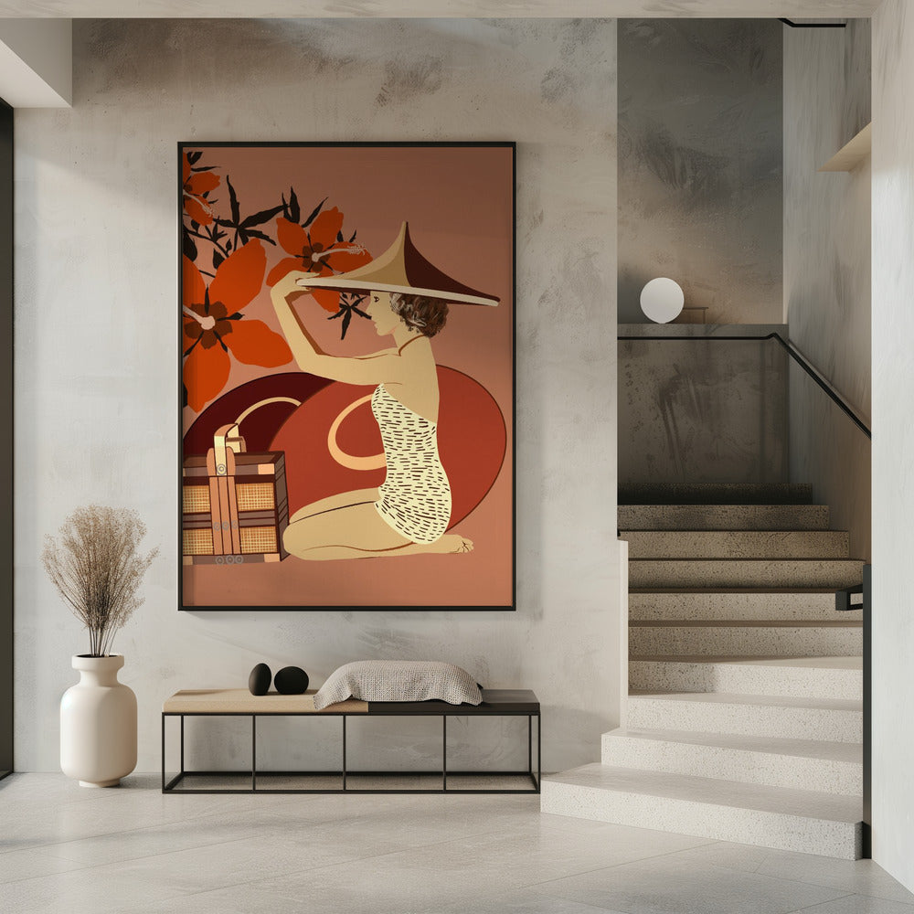 Elegante reflectie | Poster