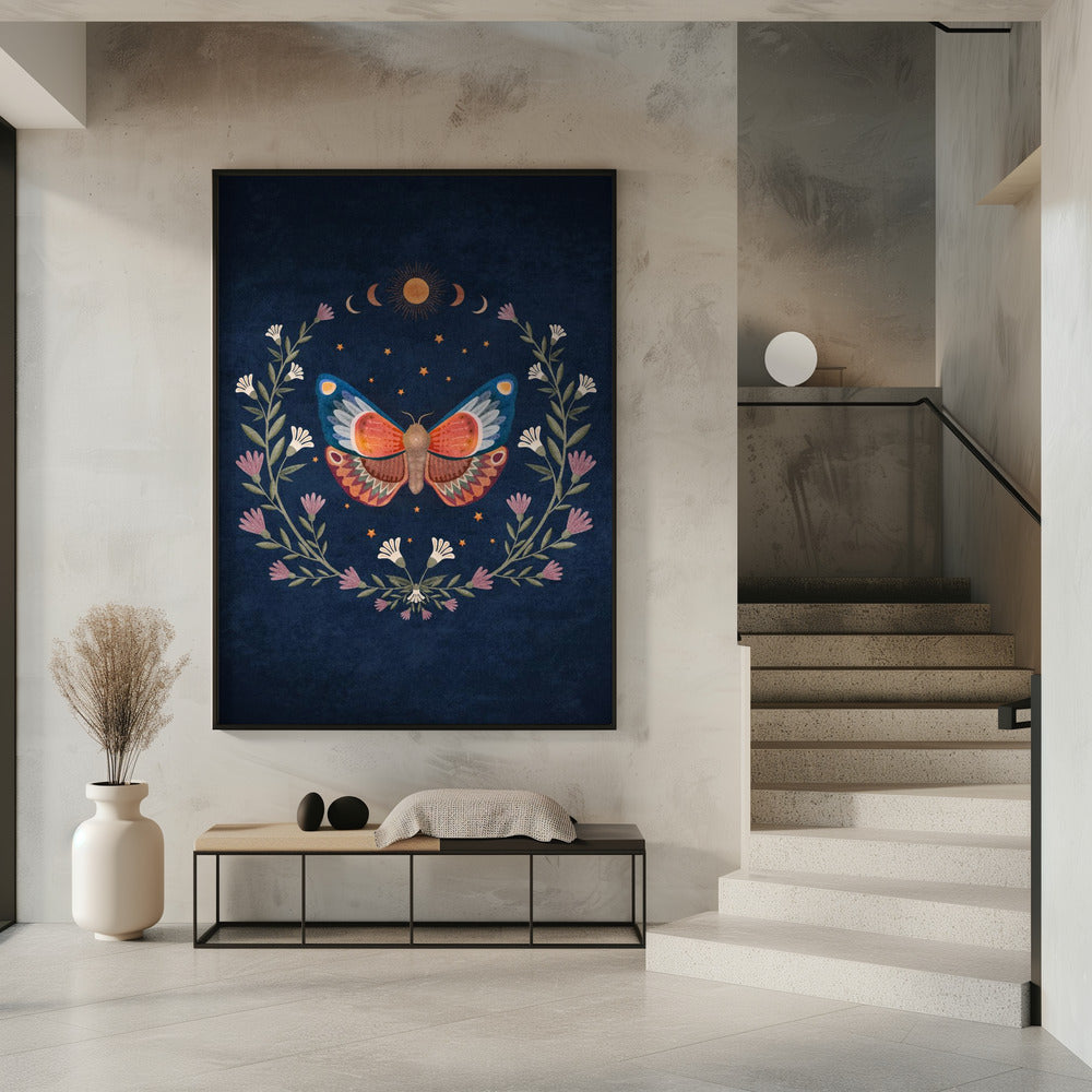 Vlinder Droomlandschap | Poster