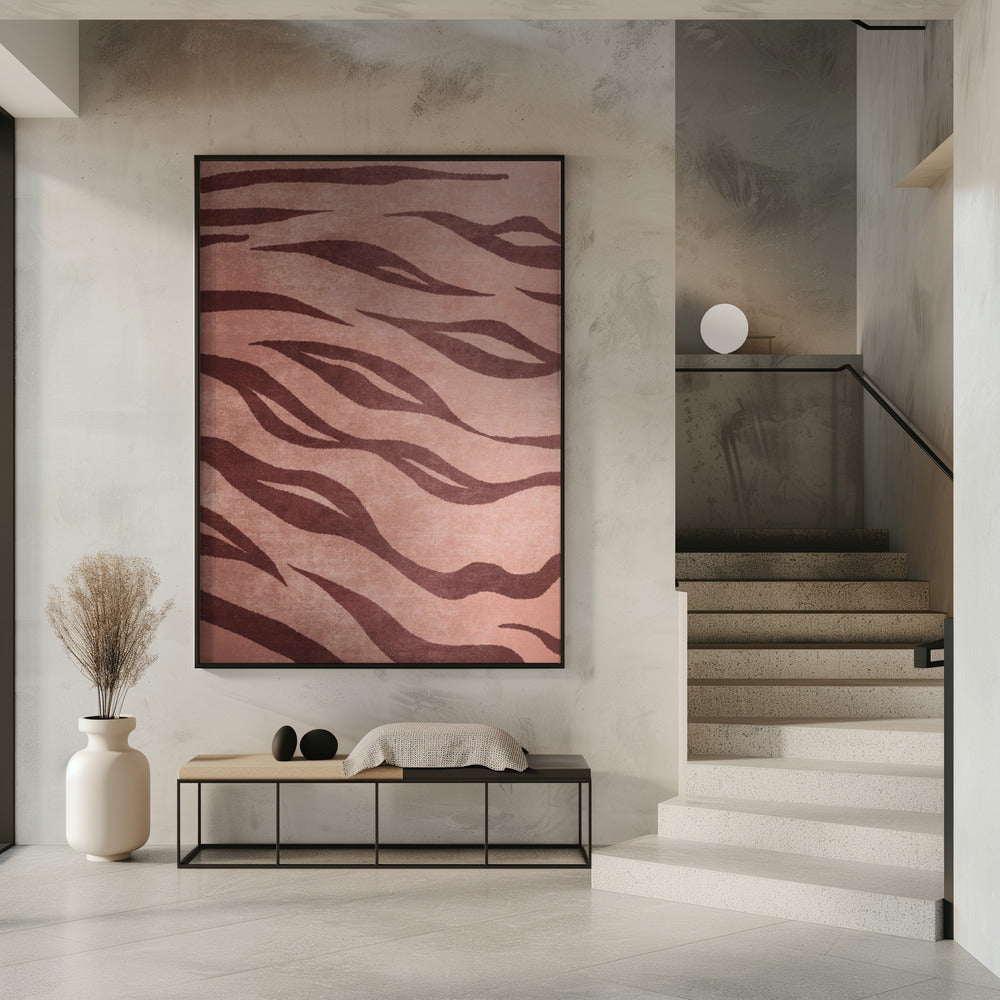 Abstracte golven | Poster