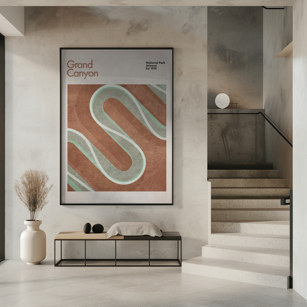 Canyon Wave Flow | Poster