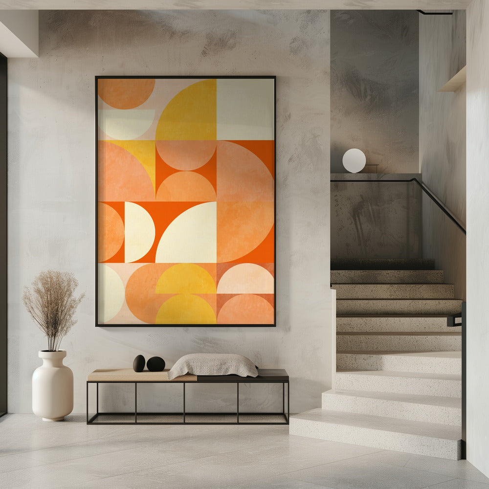 Lente Mid Rhapsody Oranje 3 | Poster