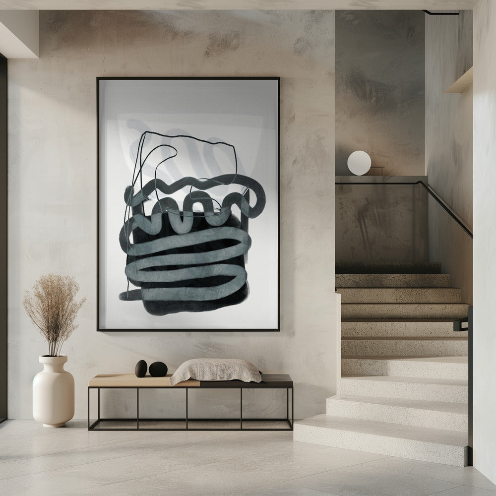 Geschilderde lijnen Swazz 3 Kopie | Poster