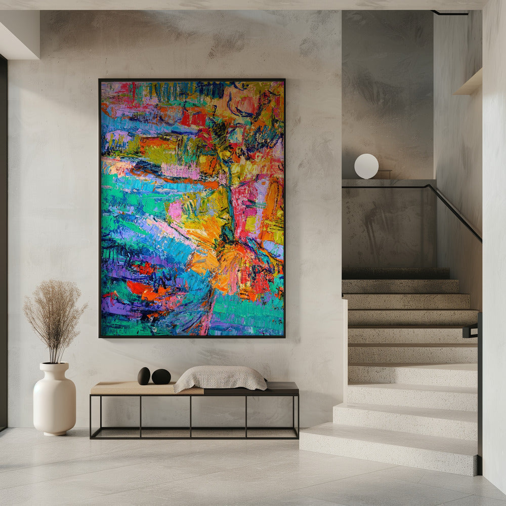 Abstract kleurenpalet | Poster