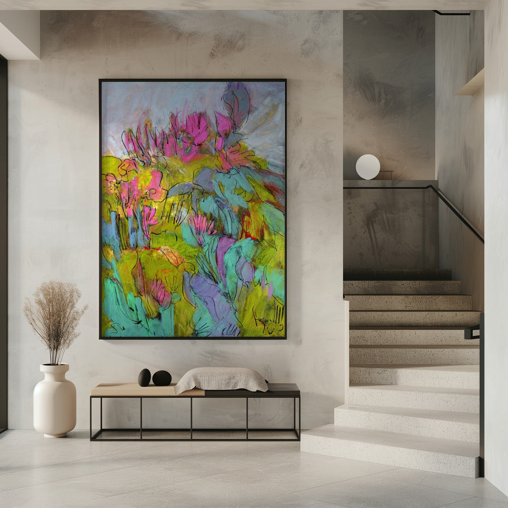 Grillige tuindromen | Poster