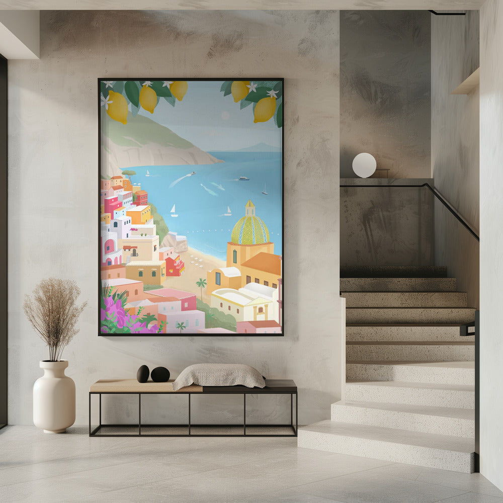 Positano, Italië | Poster