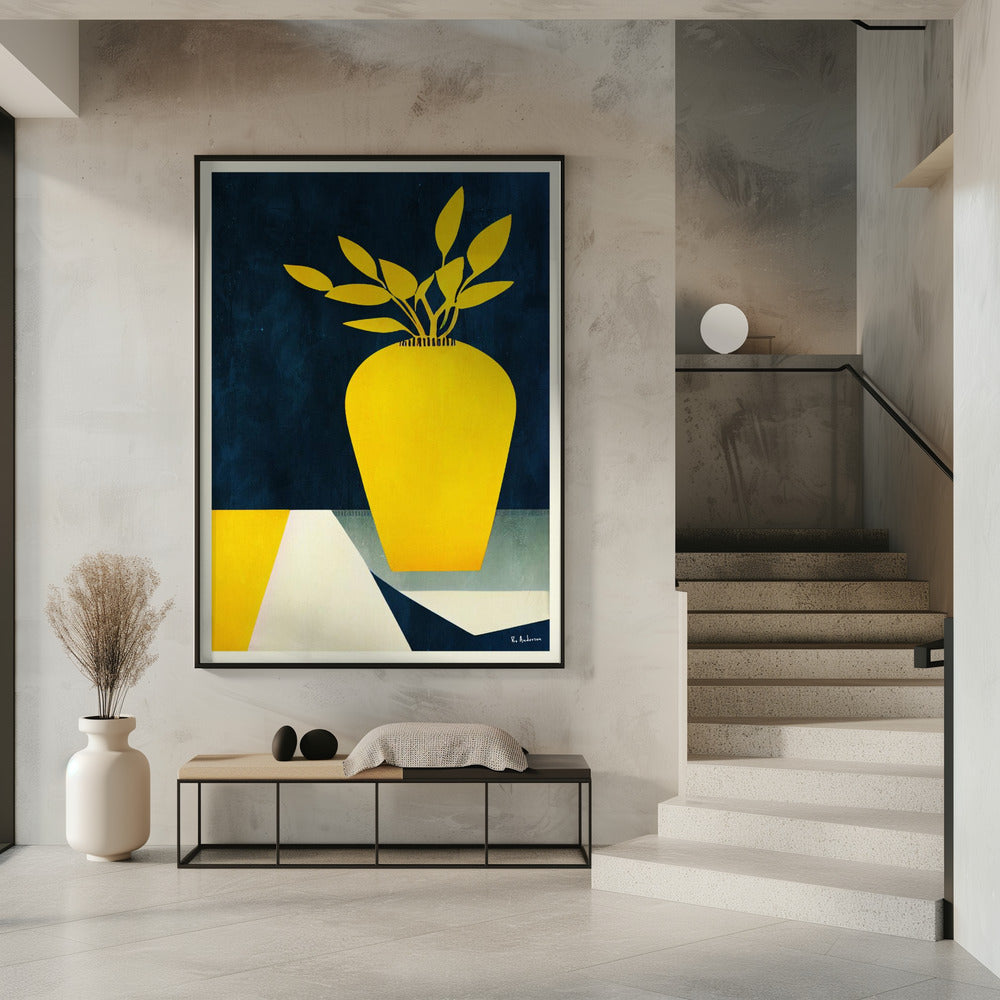 De Gele Bloemen | Poster