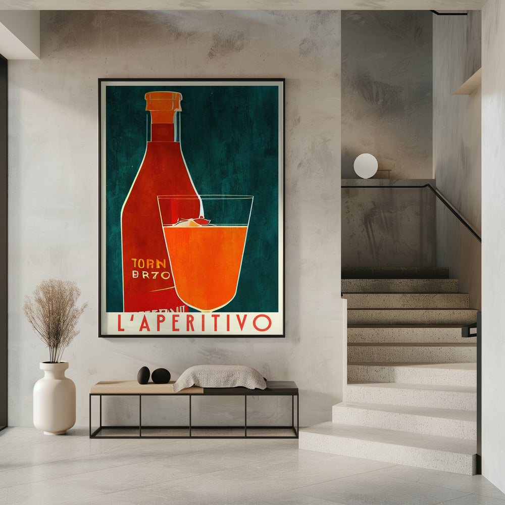 Het aperitief | Poster