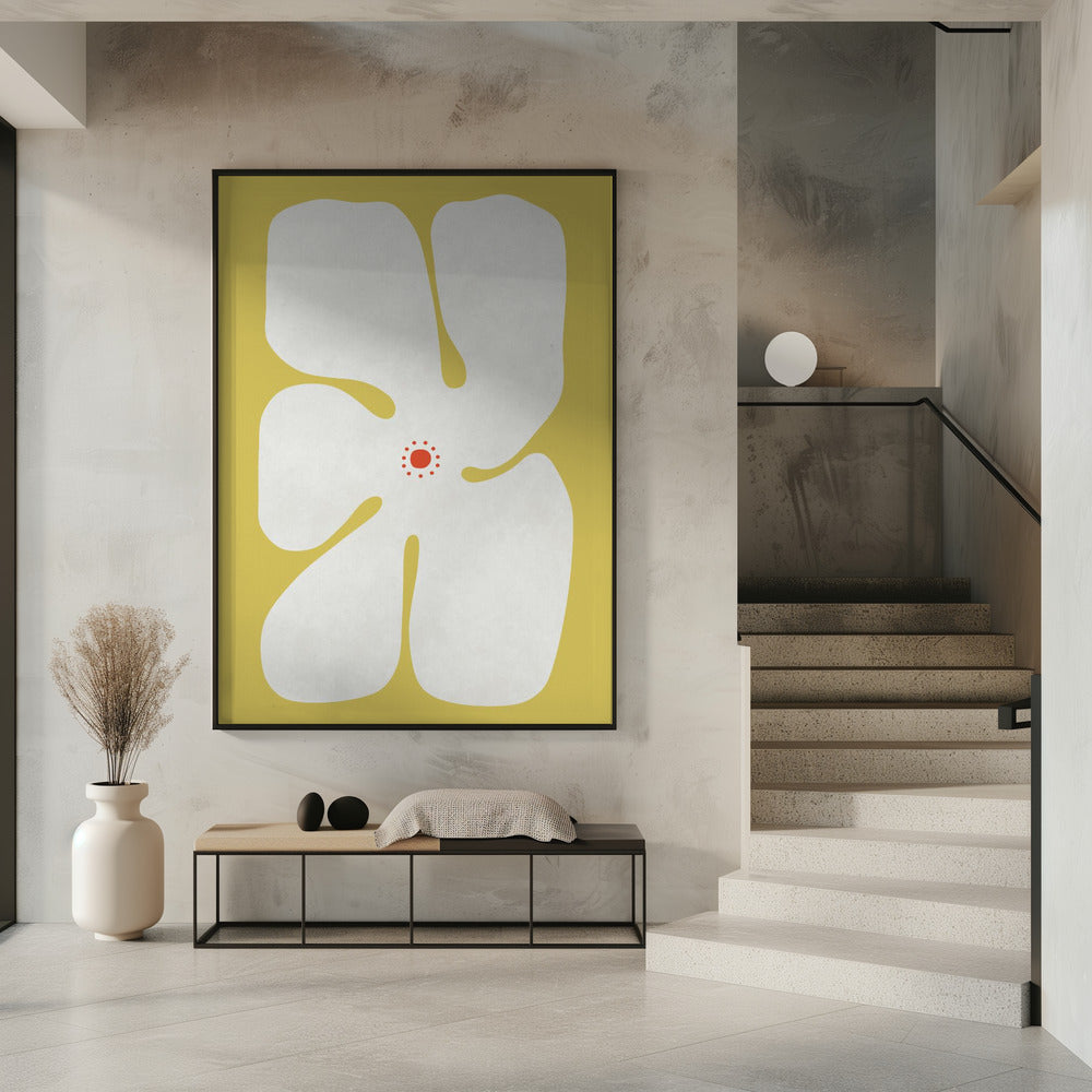 White Poppy Flower | Poster