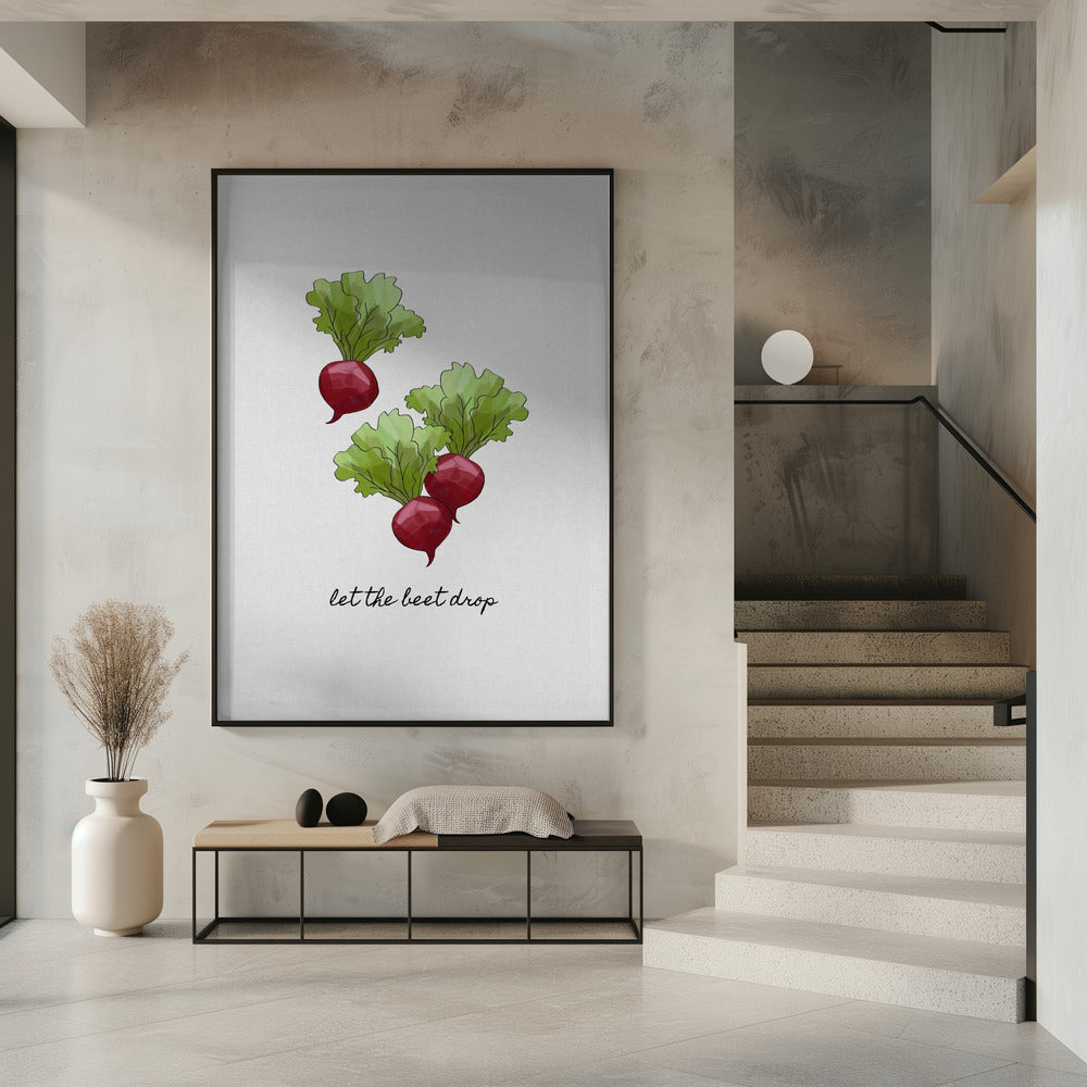 Laat de biet vallen | Poster