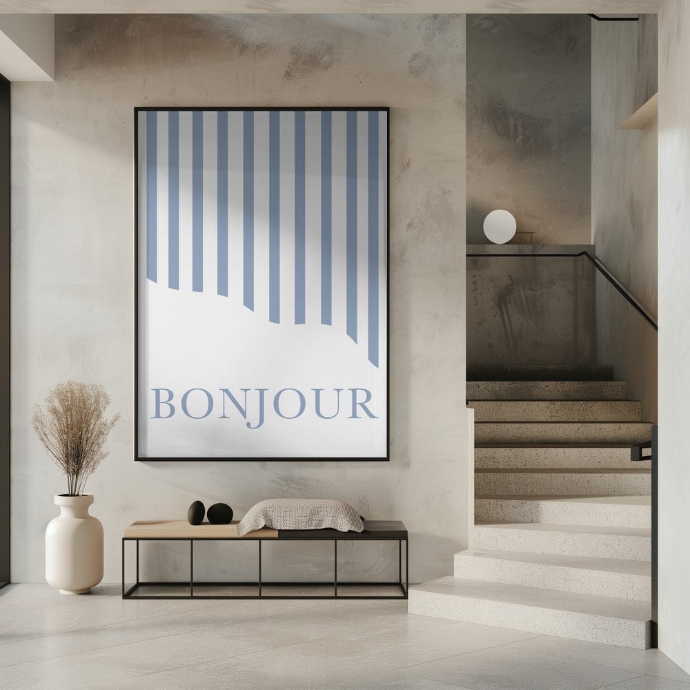 Bonjour Strepen | Poster