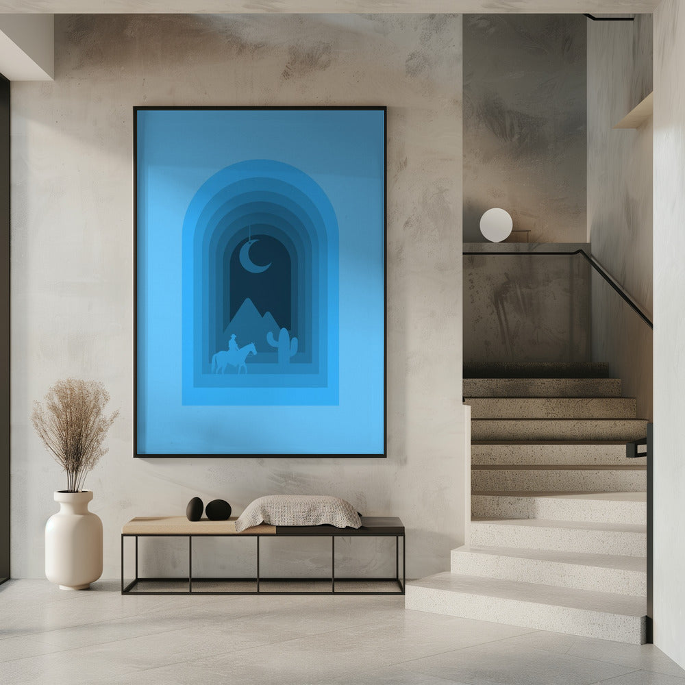 Woestijnmaanreis | Poster