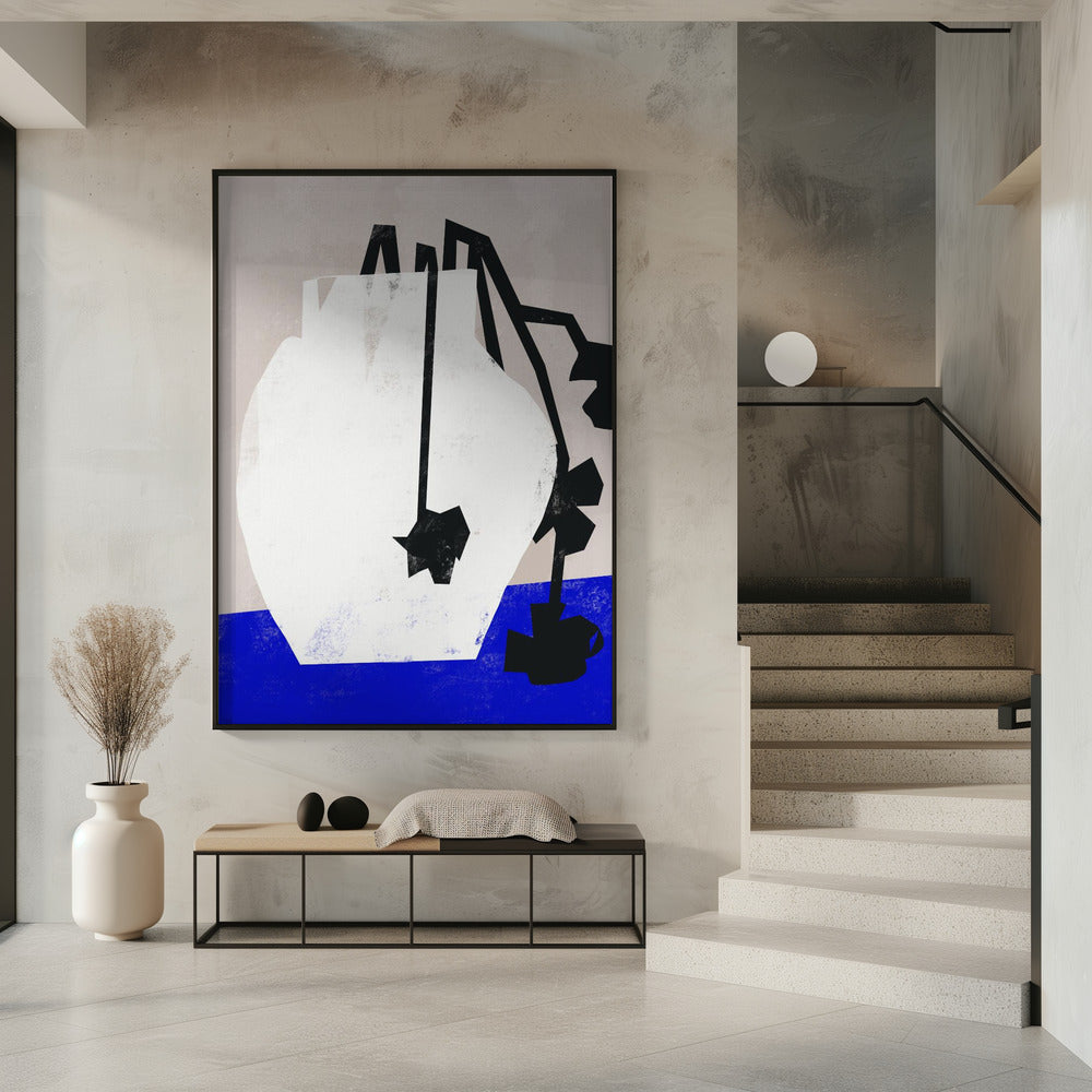 Abstracte bloesems | Poster