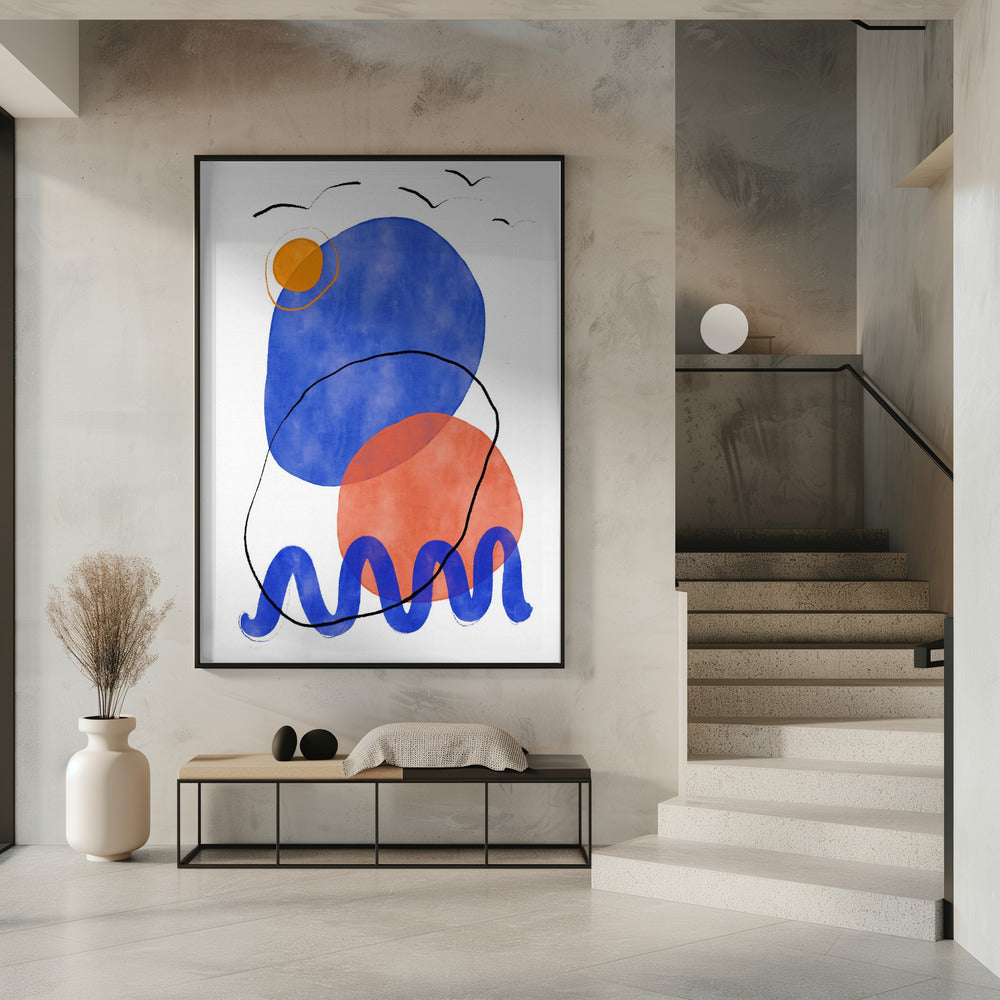 Abstracte Eenzaamheid | Poster