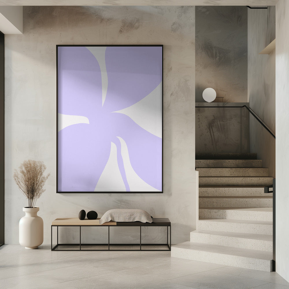 Lavendel Bloei Twist | Poster