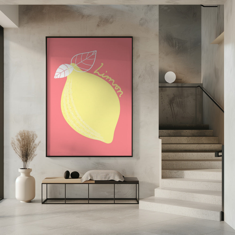 Gele Citrus Charm | Poster