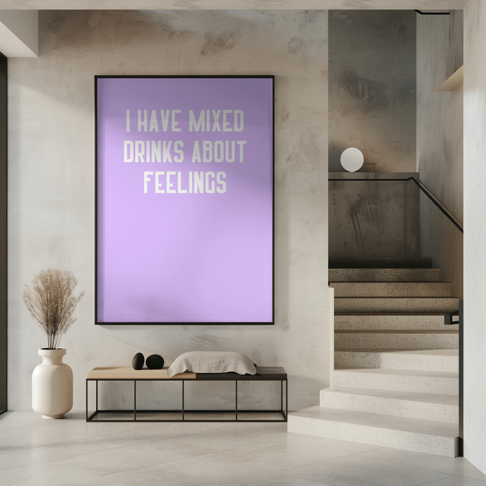 Gemengde emoties | Poster