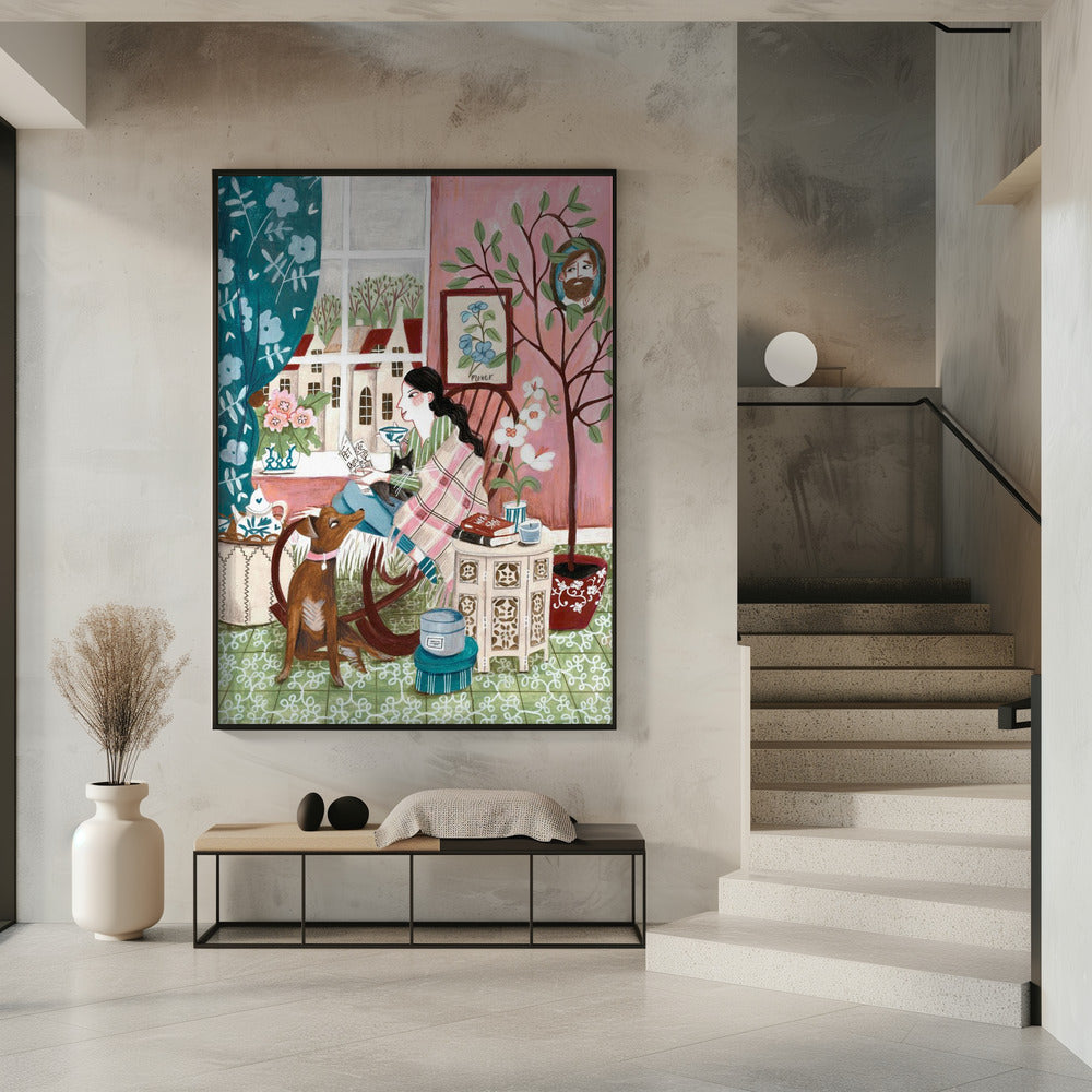 Love of reading | Poster