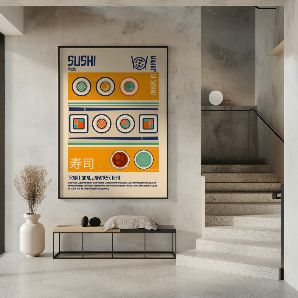 Sushi Japans eten print | poster