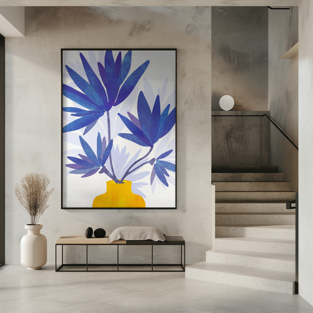 Indigo Bloemen | Poster