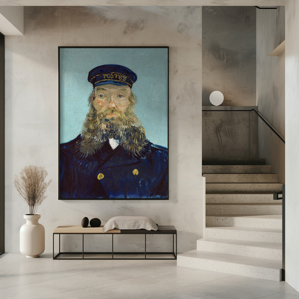 Portret van postbode Roulin (1888) door Vincent van Gogh | Poster
